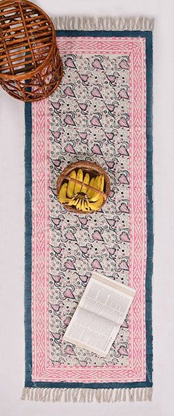 Handmade Cotton Rug Multicolor Rug Flatweave Cotton Rug Entryway Runner Rug