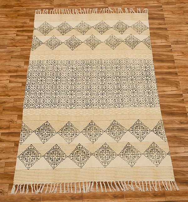 Handwoven Rug Black Yellow Rug Dining Room Rug Dining Room Rug Kilim Rug Abstract Rug