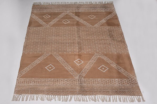 3x5 5x8 8x10,Hand Block Printed Rug Hand Washable Rug Kitchen Area Rug Home Décor Rug Indoor Rug - Image 2