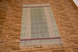 Bedroom Area Rug Cotton Dhurrie Multicolor Rug Boho Rug Custom Area Rug Welcome Matg