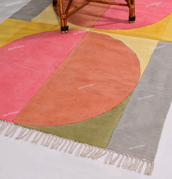 5x8 8x10 10x14 Large Area Rug Multicolor Rug Bohemian Decor Rugs Modern Area Rug - Image 2