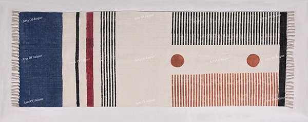 Living Area Rug Garden Area Rug Multicolor Rug Home Décor Rug Hand Washable Rug - Image 3