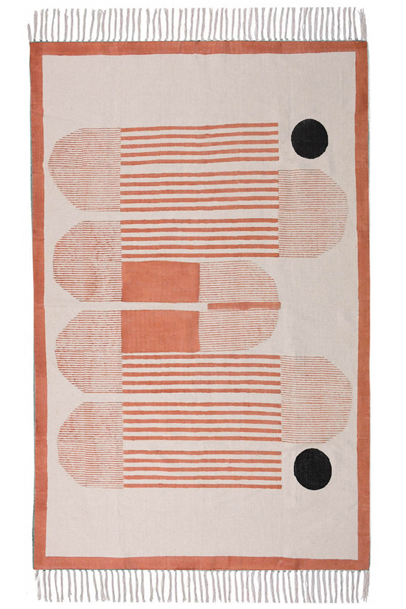 Modern Abstract 4x6 Cotton Area Rug - Stunning&Ultra-Stylish