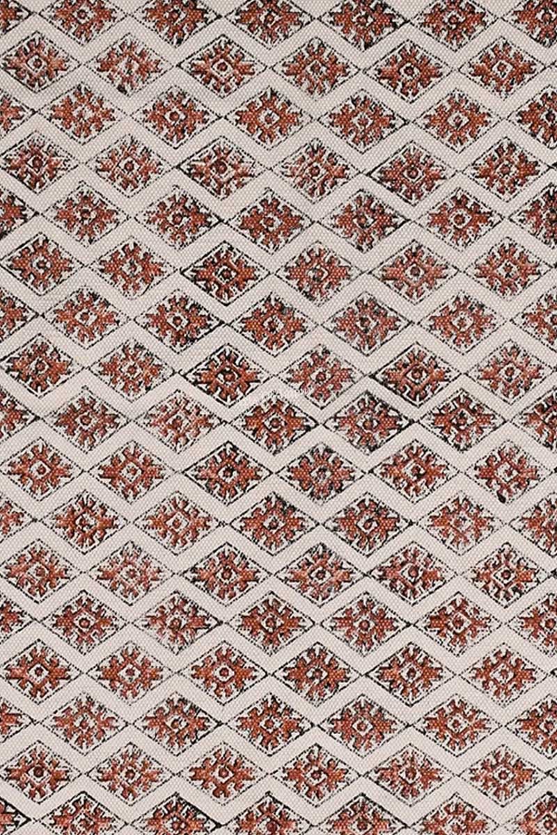 Brown Cotton Rugs Handmade Modern Carpet - Image 3