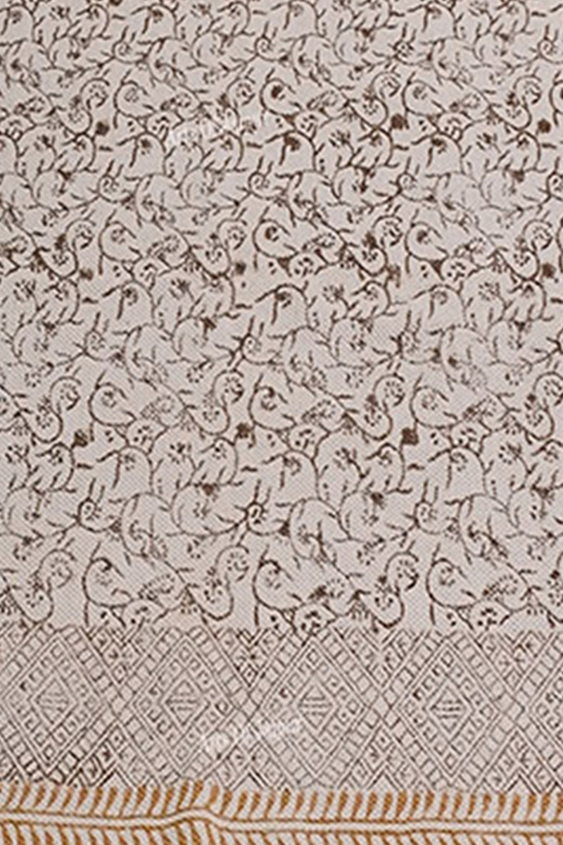Hand Block Printed Traditional Rug - Image 3