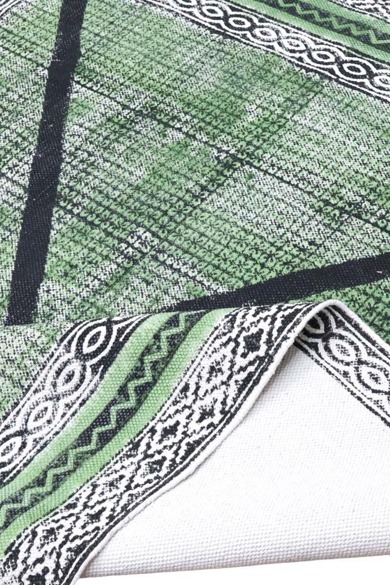 Large Indian Cotton Rug for Living Room - Image 4