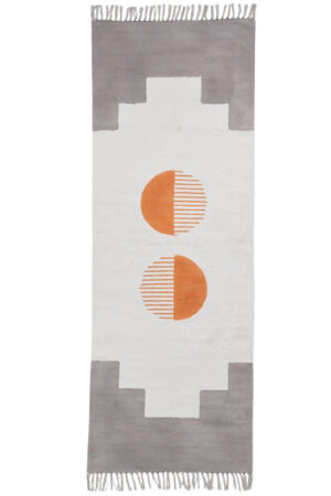 Modern Abstract Large Area Rug Gray Living Room Dhurrie Carpet