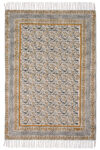 Floral Hand Block Printed Rug | Best Area Rug 2026