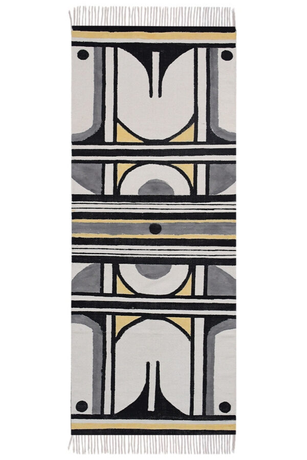 Abstract Runner- HandBlock Printed| Best Quiet Area Rug 2026