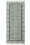 Premium geometric floral runner rug for hallway décor Handmade green floral hallway runner rug with patterned border Geometric floral hallway runner rug for elegant flooring decor Beautiful handmade green floral hallway runner rug with patterned border Elegant kitchen runner rug design incorporating geometric and botanical elements Geometric floral runner rug for elegant hallway flooring Handmade beautiful green floral hallway runner rug with patterned border Elegant kitchen runner rug with geometric and botanical design elements