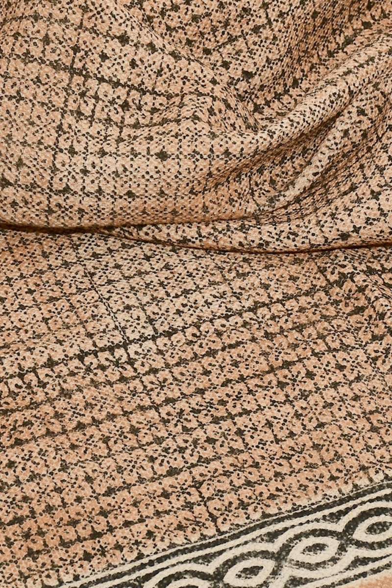 Geometric Printed Brown Area Rug - Image 5